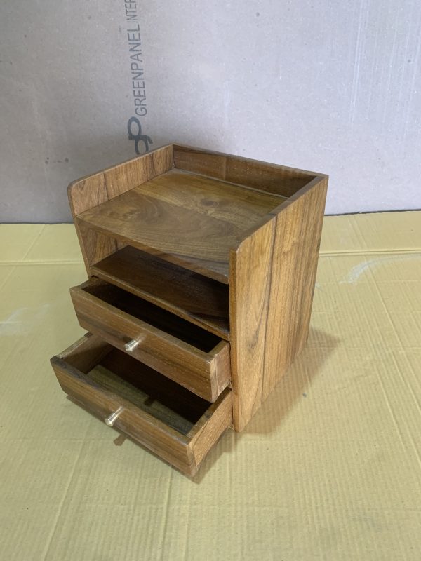 2 Drawer Box desk organizer Small