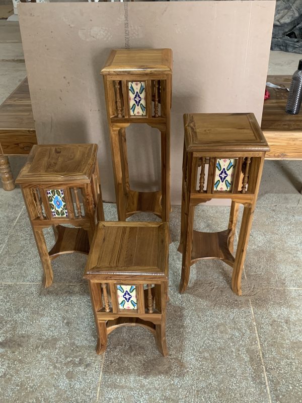 Tile END TABLE Set of 4